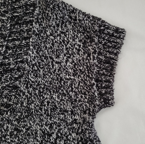 Cowl Neck Knit Kangaroo Pocket Mini Dress Size  L - Picture 5 of 15